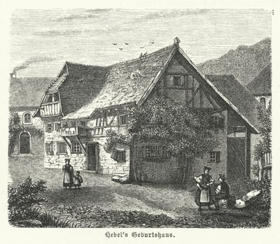 Geboorteplaats van de Duitse dichter Johann Peter Hebel, Basel door German School